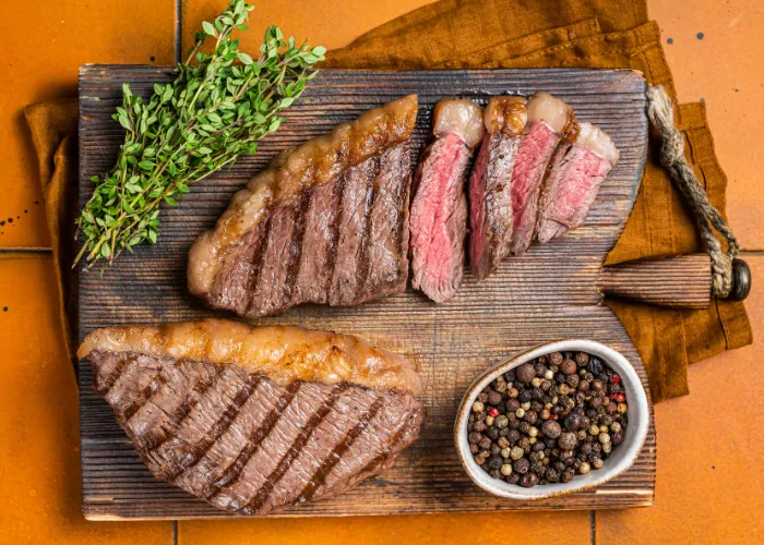 Picanha Grelhada com Acompanhamentos
